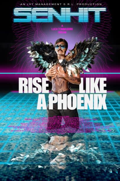 The poster for "Rise like a Phoenix" is captivating and inspiring.